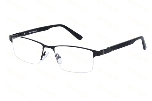Eyecraft Banzai men's black glass frames