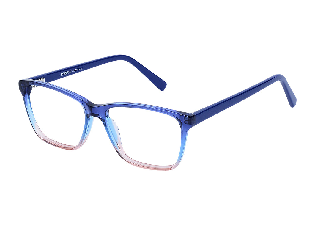 Eyecraft Flores women's blue mixed glass frames