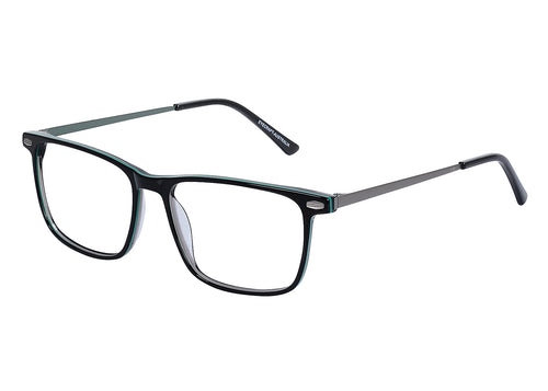 Eyecraft Parker unisex black glass frames