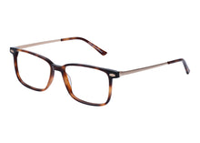 Eyecraft Advance men&#39;s brown tortoise demi havana glass frames
