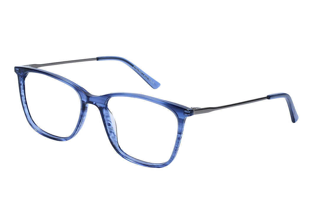 Eyecraft Constance women's blue glass frames