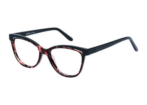 Eyecraft Hepburn women's green glass frames