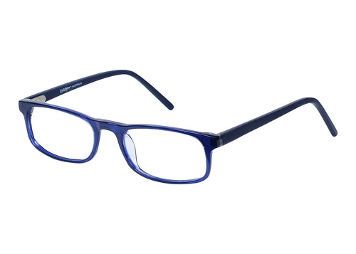 Eyecraft Peyton unisex blue glass frames
