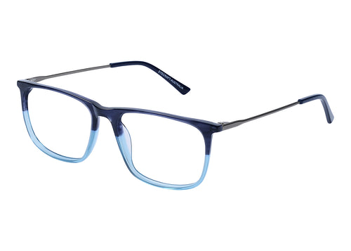 Eyecraft Express men's blue multi glass frames