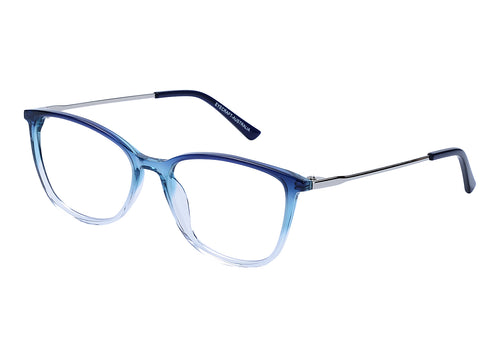 Eyecraft Amber women's blue glass frames