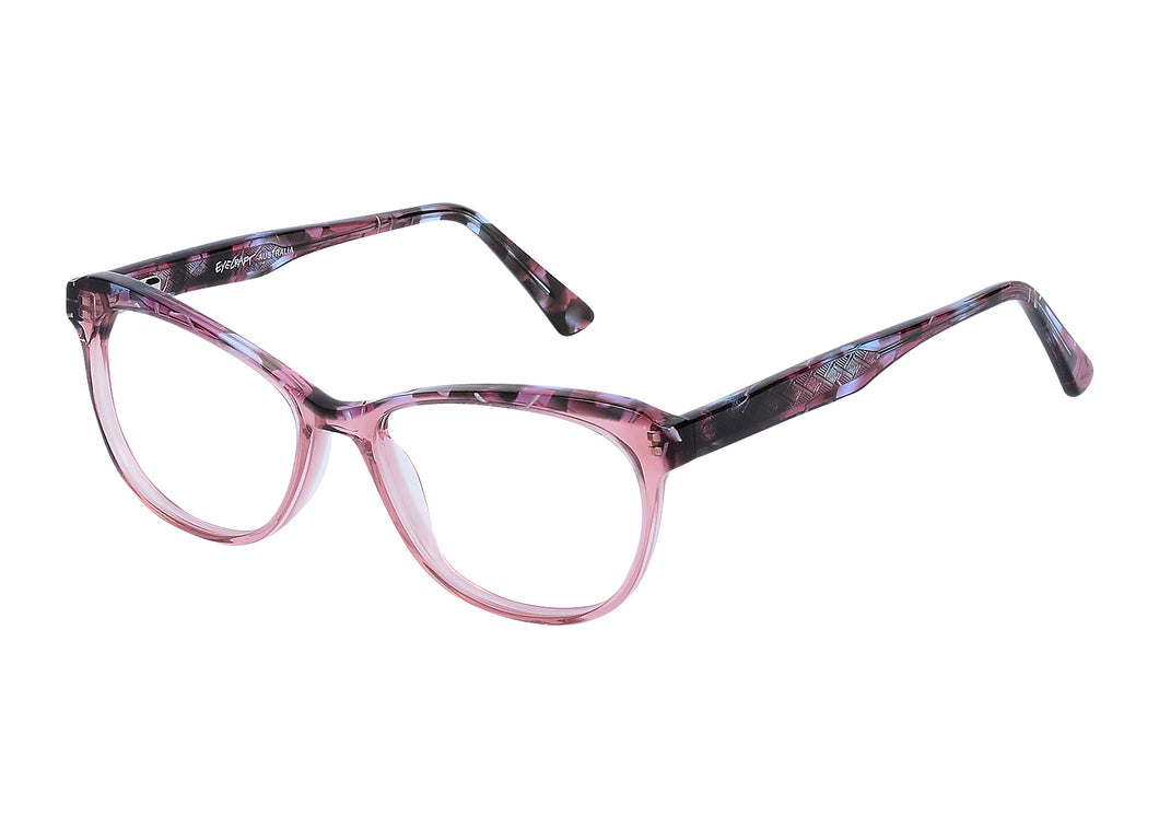 Eyecraft Romy women's burgundy glass frames