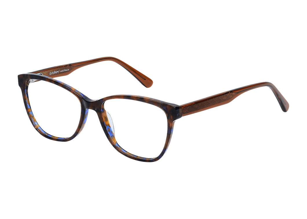 Eyecraft Kanoa women's brown glass frames