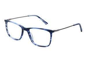 Eyecraft Plashy men's blue glass frames