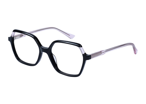 Eyecraft Romantic women's black glass frames