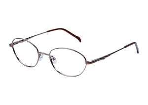 Eyecraft Rianna women's brown glass frames