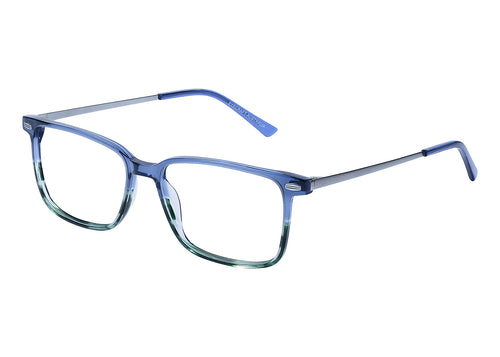 Eyecraft Advance men's blue green glass frames