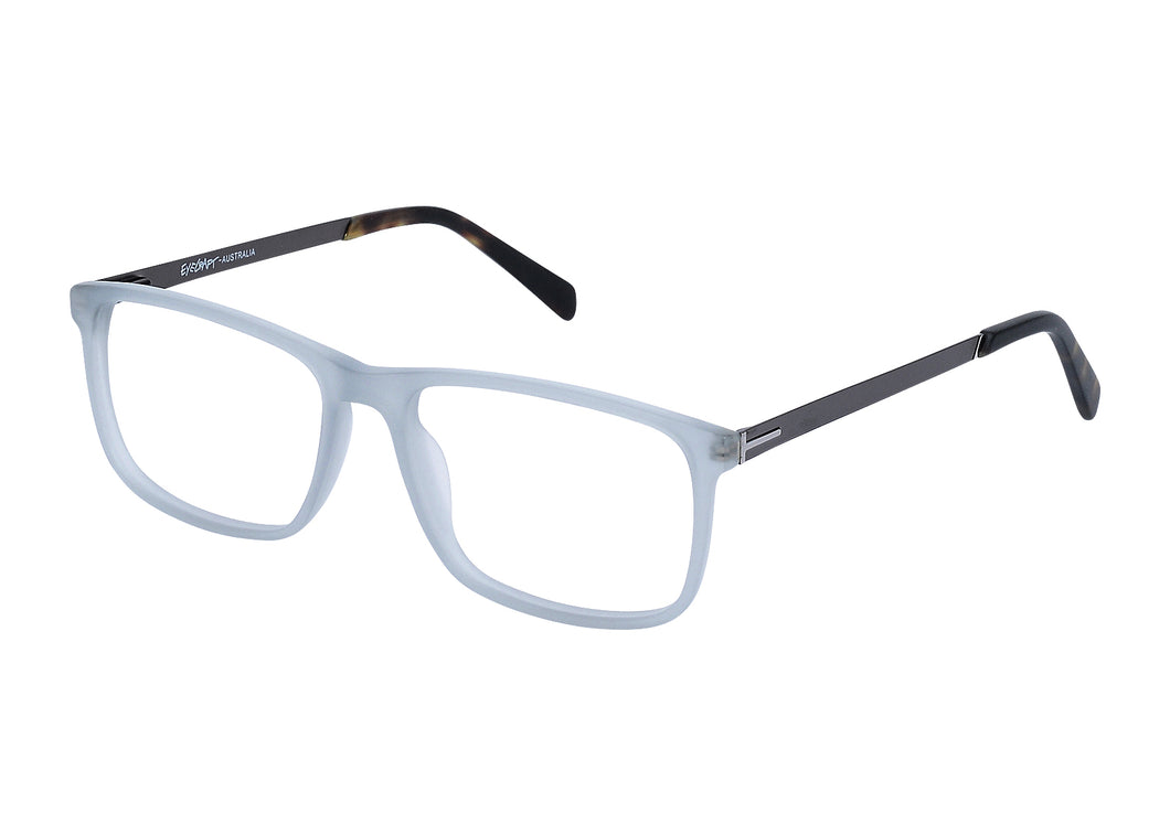 Eyecraft Sebastian men's grey glass frames