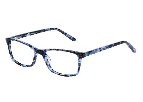 Eyecraft Astor women's blue glass frames