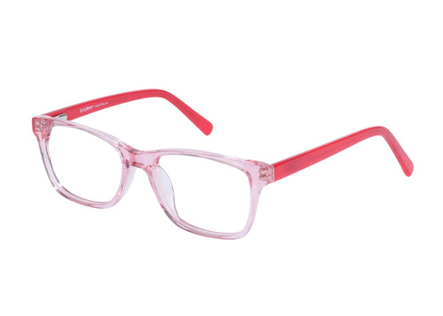 Eyecraft Lacey kids' pink glass frames