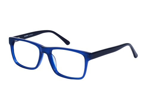 Eyecraft Sierra men's blue glass frames