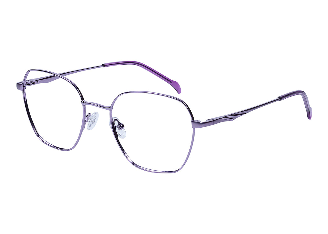 Eyecraft Haylee women's purple glass frames