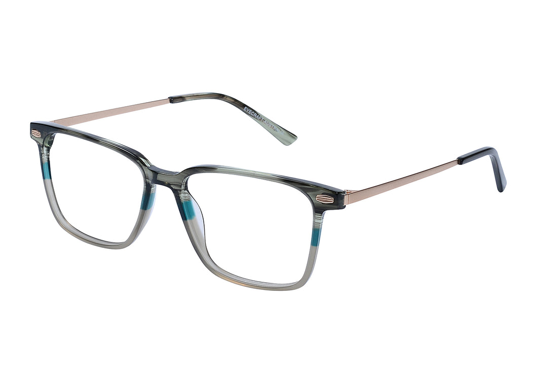 Eyecraft Magix men's olive glass frames