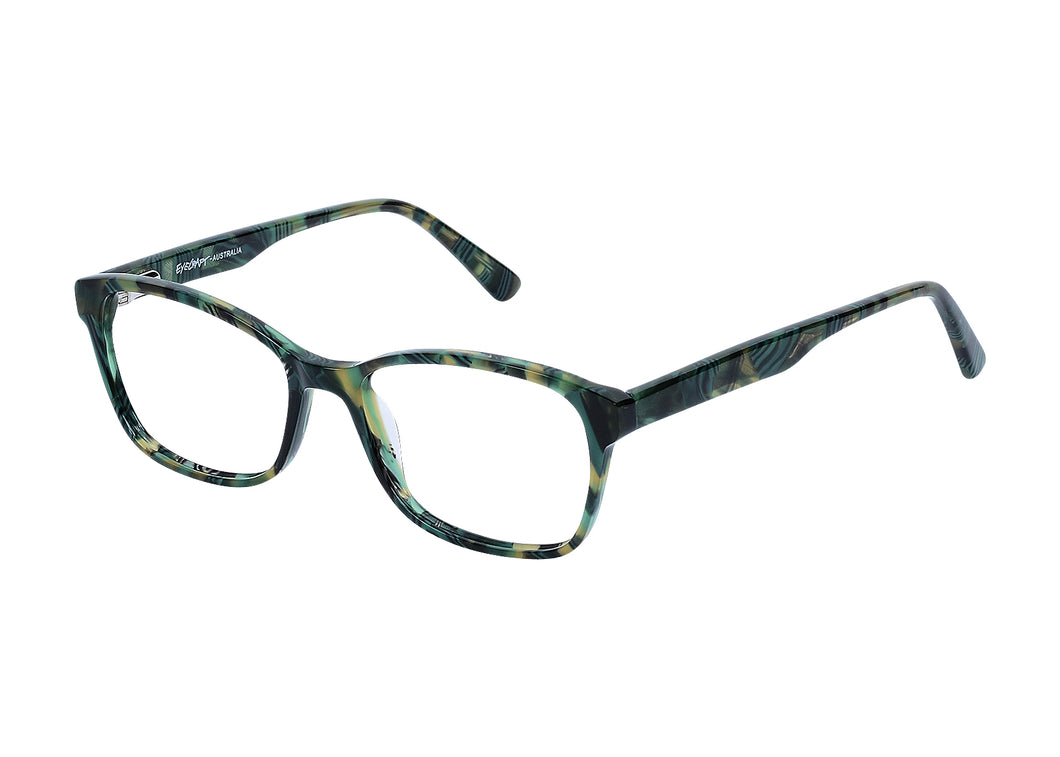 Eyecraft Aroma women's green glass frames