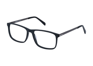 Eyecraft Sebastian men's black glass frames