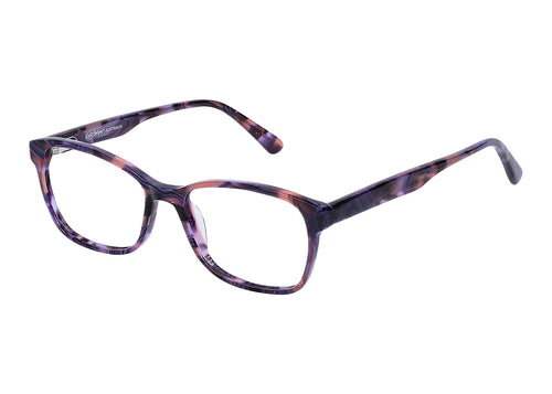 Eyecraft Aroma women's purple glass frames