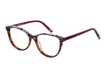 Eyecraft Astrid women&#39;s brown purple glass frames
