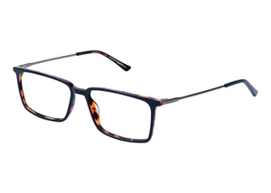 Eyecraft Fusion men's blue glass frames