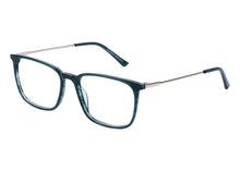 Eyecraft Pretender men&#39;s green stripe glass frames
