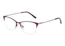 Eyecraft Carolina women&#39;s burgundy glass frames
