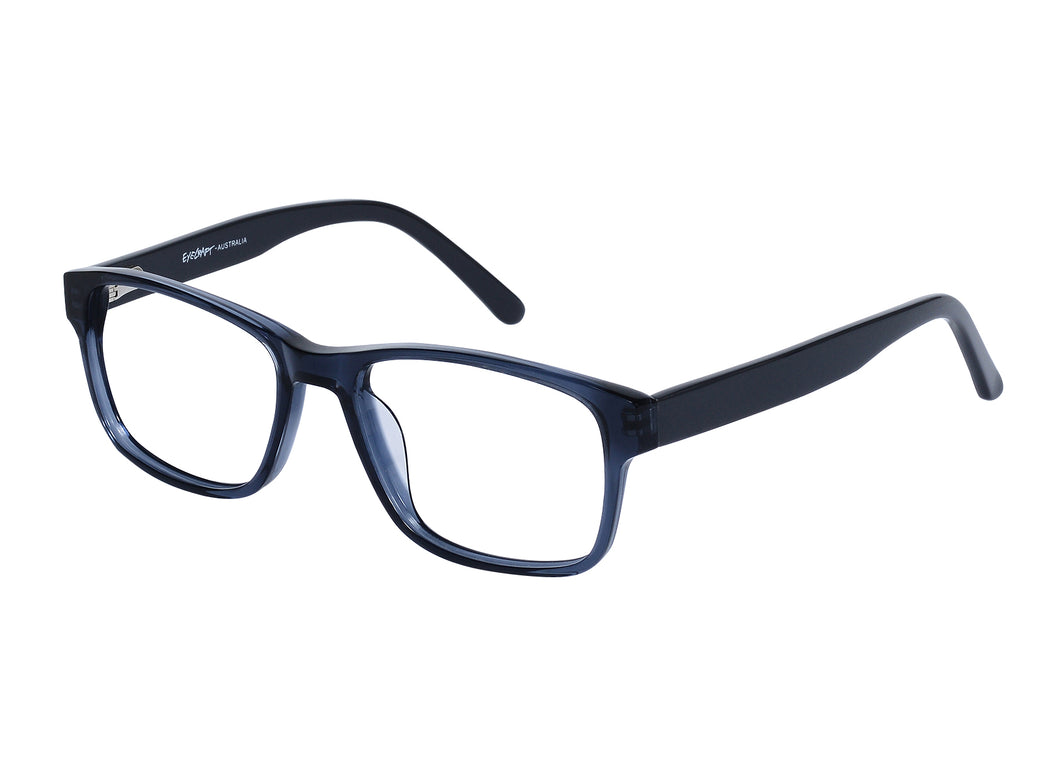 Eyecraft Foxtrot men's grey glass frames