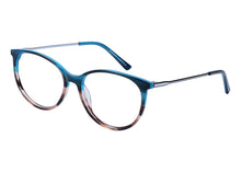 Eyecraft Delusion women&#39;s teal brown glass frames
