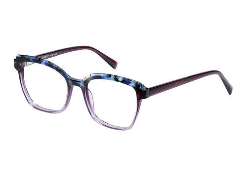 Eyecraft Gidget women's purple glass frames
