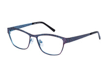 Eyecraft Tiktok women&#39;s purple navy blue glass frames
