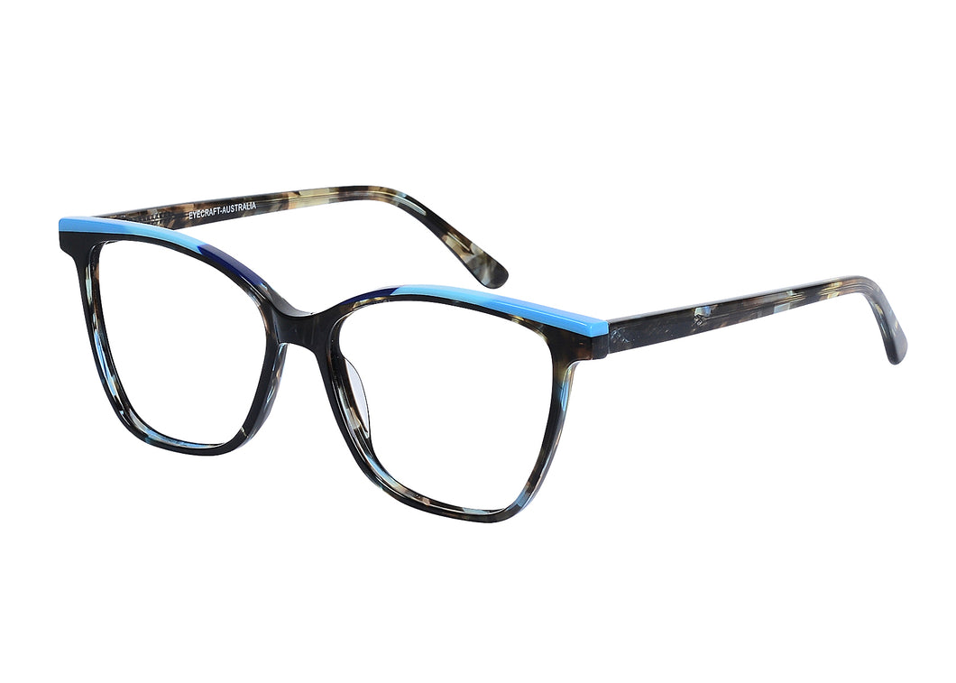 Eyecraft Peta women's blue glass frames