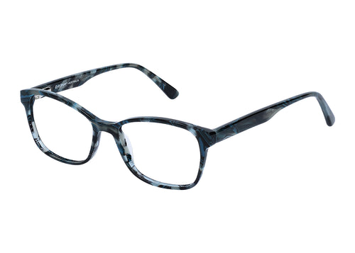 Eyecraft Aroma women's blue glass frames