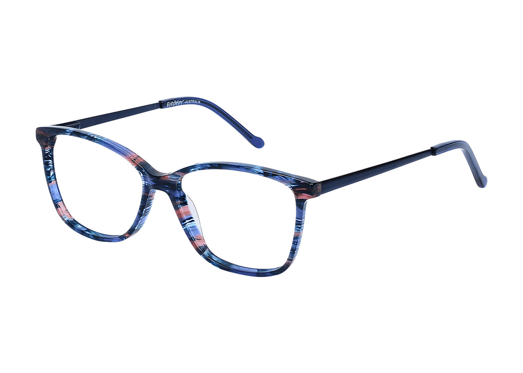 Eyecraft Lakey women's blue glass frames