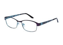 Eyecraft Gypsy women&#39;s purple blue glass frames
