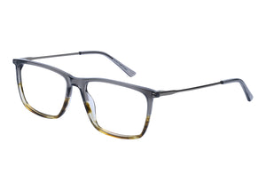 Eyecraft Healy men's grey glass frames