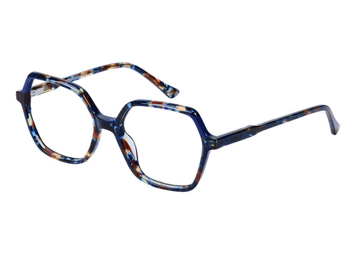 Eyecraft Romantic women's blue glass frames