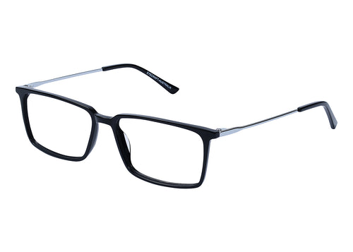 Eyecraft Fusion men's black glass frames