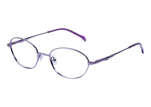 Eyecraft Rianna women's purple glass frames