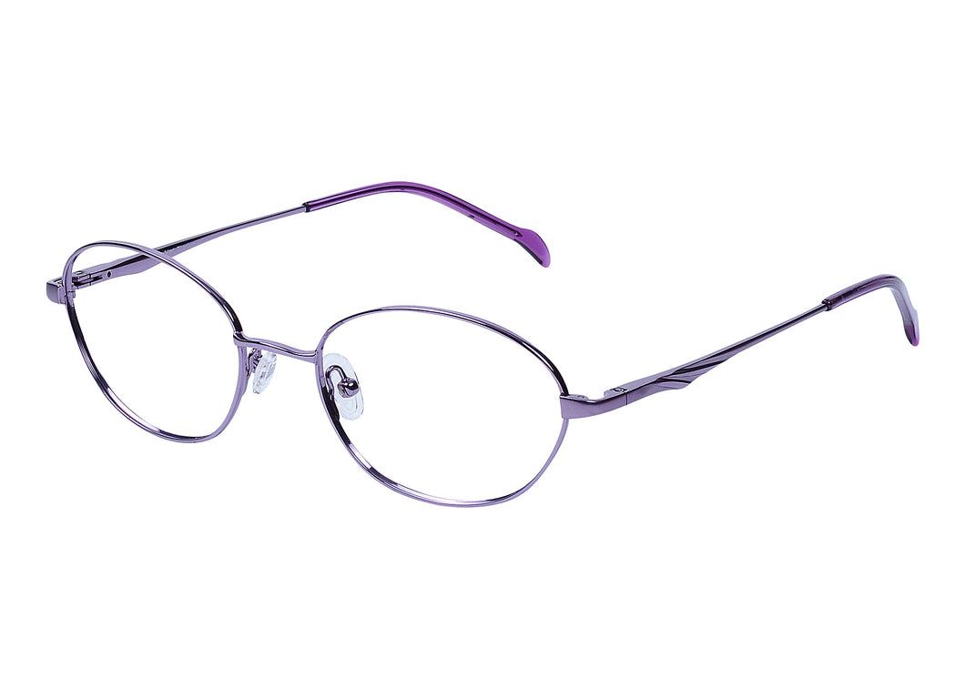 Eyecraft Rianna women's purple glass frames