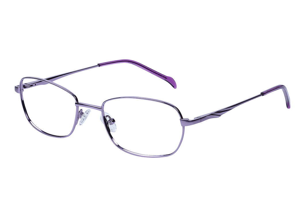 Eyecraft Alexis women's purple glass frames