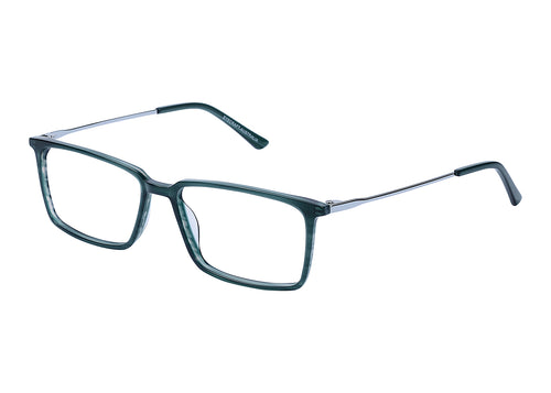 Eyecraft Fusion men's green glass frames