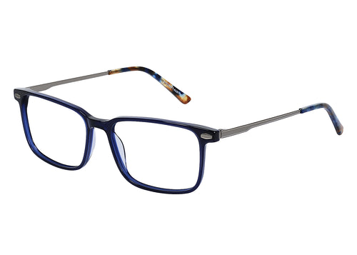 Eyecraft Kai unisex blue glass frames