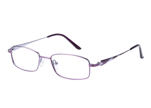 Eyecraft Zalli women's purple glass frames