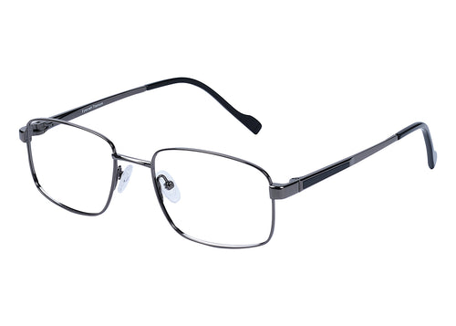 Eyecraft Jaidyn men's gunmetal glass frames