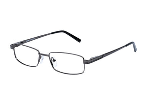 Eyecraft Chace men's gunmetal grey glass frames