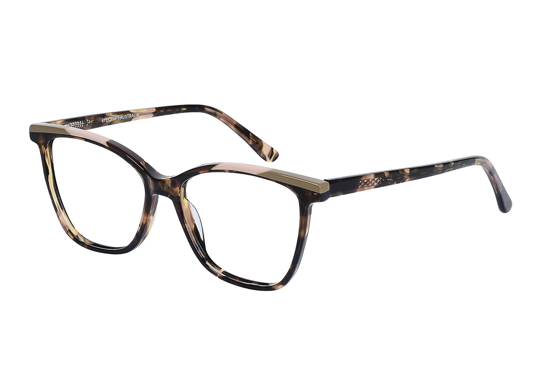 Eyecraft Peta women's brown glass frames