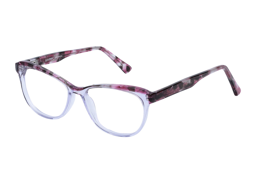 Eyecraft Romy women's pink glass frames