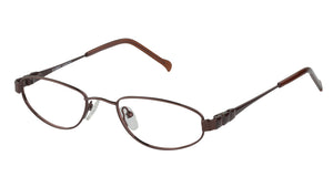 Eyecraft Regina women's burgundy glass frames